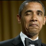 Obama winking