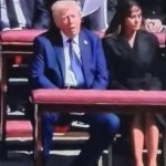 Trump asleep
