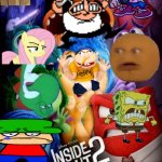 Inside Out 2 poster but different | image tagged in inside out 2 poster | made w/ Imgflip meme maker