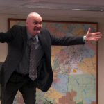 Creed Bratton is the new manager