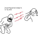 Cramp giving