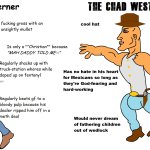 The Virgin Southerner VS The Chad Westerner