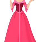 Belle in her Pink Dress