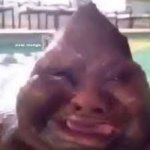 Drowning man