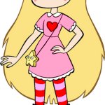 Star Butterfly in her New Outfit (Pink Gown)