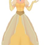 Cindy Ella in her Yellow Dress