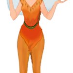 Fawn The Orange Fairy From Tinkerbell