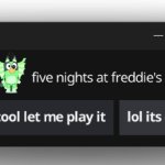 five nights at freddie's