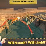 Bridge builder game