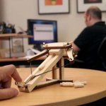 Mini Ballista on Desk