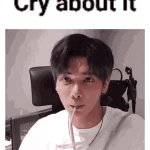 Taehyun Cry about it GIF GIF Template