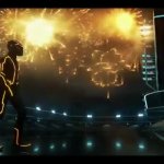 tron walk GIF Template