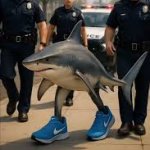 Tralalero Tralala getting arrested