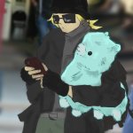Disco llama plush template