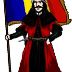 Romania flag bearer