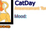 CatDay's Anouncement Template template
