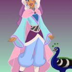 Icy and her Peacock