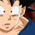 Goku confused
