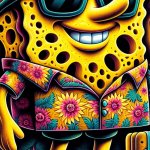 sponge bob on holiday