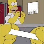 Homer Simpson advice