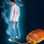 Chained to the drugs (pastries):/