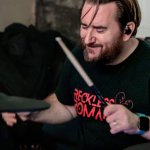 Matt drumming