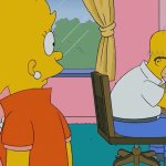 Simpsons climbing meme