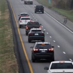 Car blocking passing lane