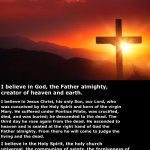 The Apostles' Creed | image tagged in the apostles' creed | made w/ Imgflip meme maker