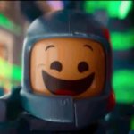 Lego spaceman with text GIF Template