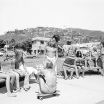 the beach