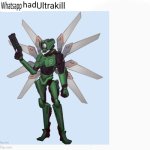 If X had Whatsapp (With Text boxes) | Ultrakill | image tagged in if x had whatsapp with text boxes,ultrakill | made w/ Imgflip meme maker
