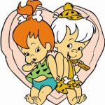 Baby Pebbles and Baby Bamm Bamm