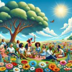 summer happy positive faultless
