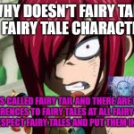 erza angry at fairy tail