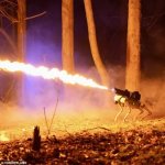 Flamethrower Robot template