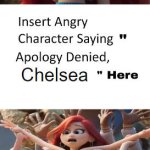 Who denieds chelseas apoligy?