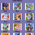 Among Us (Pupstruction Characters) (Part 1) | image tagged in among us cast meme,memes,pupstruction,dogs,cats | made w/ Imgflip meme maker