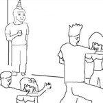 Wojak In the Corner Party Meme