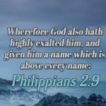 Philippians 2:9