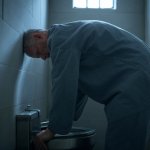Lichgold Prison Bitch Licks hairy ass prison toilet