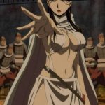 scary anime girl