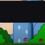 mario says something
