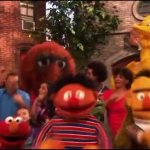 Sesame Street DJ Lobster Dancing GIF Template