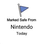 Marked Safe From | Nintendo | image tagged in memes,marked safe from | made w/ Imgflip meme maker