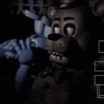 Withered Bonnie jumping Toy Bonnie GIF Template