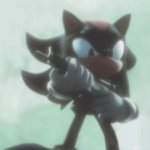 Shadow the hedgehog with a gun