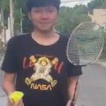 badminton man