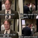 Dwight suspect