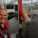 Rico Razzi with a gnome